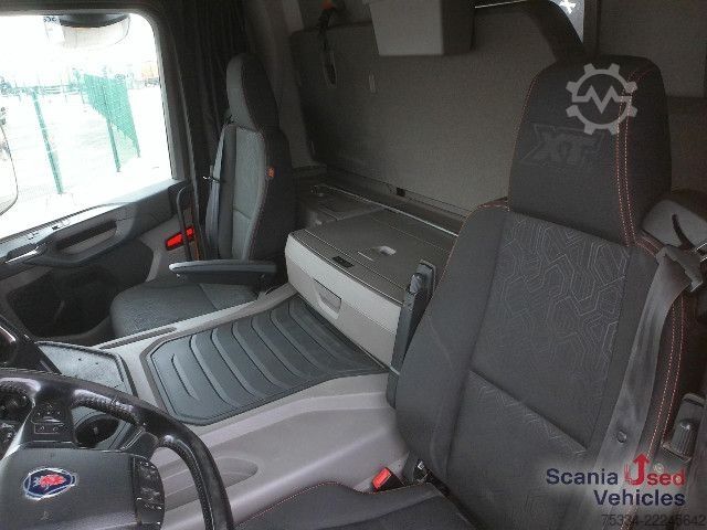 삼방향 덤프 트럭 Scania P 450 B4x4HZ ALLRAD HIAB X-HIDUO 108 E-3U