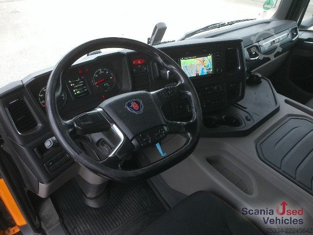 삼방향 덤프 트럭 Scania P 450 B4x4HZ ALLRAD HIAB X-HIDUO 108 E-3U