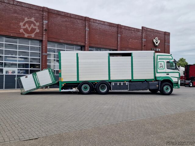Превоз на едър рогат добитък Volvo FM 410 Globetrotter 6x2*4 - Livestock - Euro 6 ...
