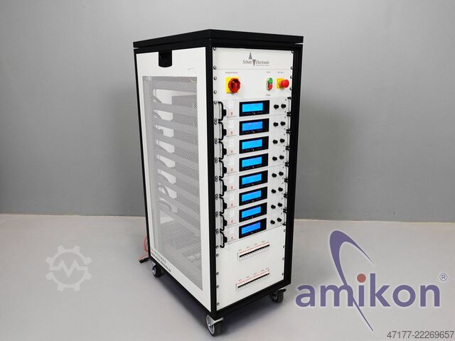  Schulz Electronic Leistungs-Testschrank mit 8× Delta Elektronika SM330-AR-22