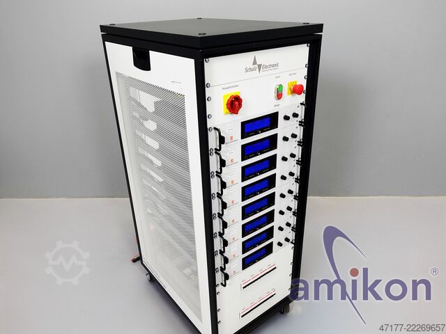  Schulz Electronic Leistungs-Testschrank mit 8× Delta Elektronika SM330-AR-22