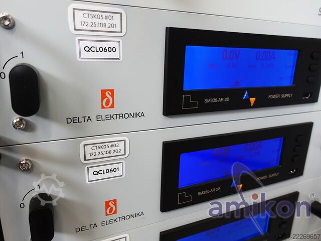  Schulz Electronic Leistungs-Testschrank mit 8× Delta Elektronika SM330-AR-22