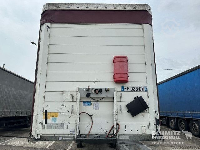 Atvērta puspiekabe ar tentu Schmitz Cargobull Semitrailer Curtainsider Standard Hayon