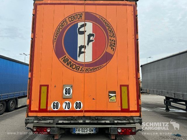 Atvērta puspiekabe ar tentu Schmitz Cargobull Semitrailer Curtainsider Standard Hayon