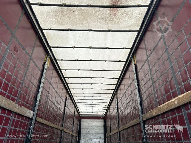 Atvērta puspiekabe ar tentu Schmitz Cargobull Semitrailer Curtainsider Standard Hayon