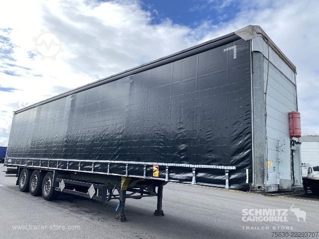 Atvērta puspiekabe ar tentu Schmitz Cargobull Semitrailer Curtainsider Standard