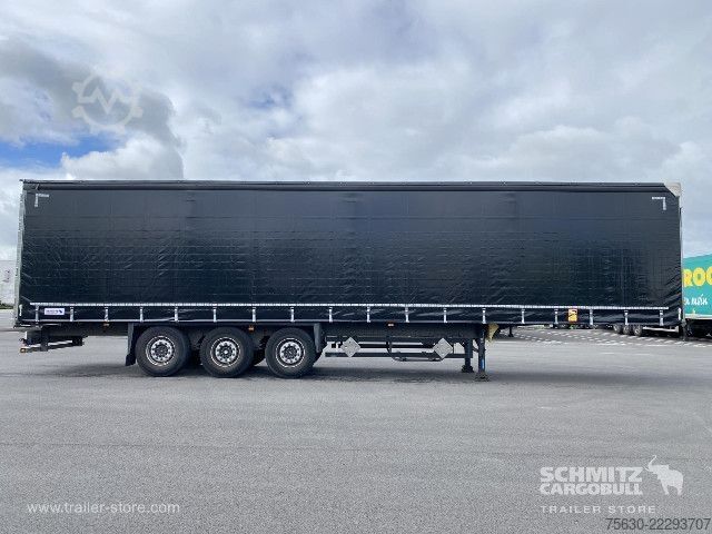 Atvērta puspiekabe ar tentu Schmitz Cargobull Semitrailer Curtainsider Standard