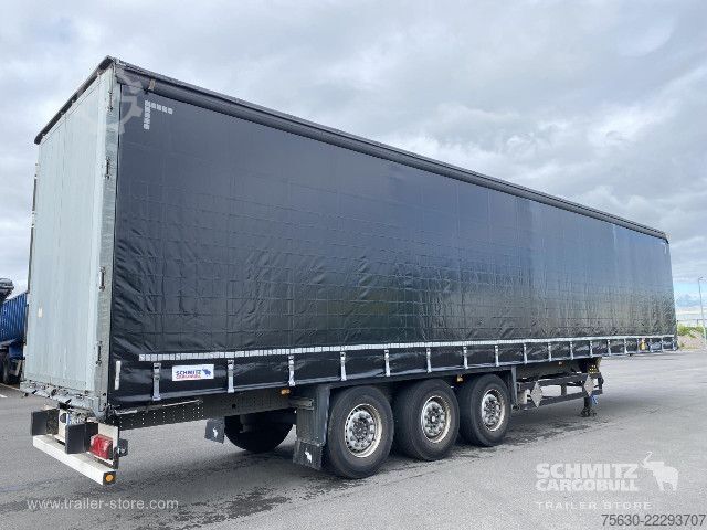 Atvērta puspiekabe ar tentu Schmitz Cargobull Semitrailer Curtainsider Standard