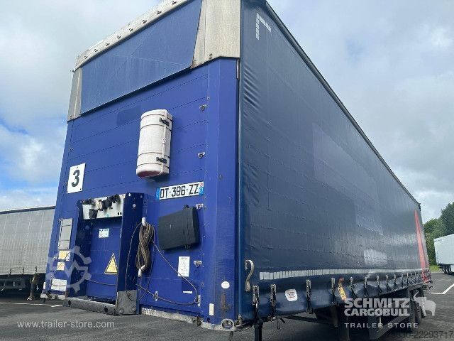 Atvērta puspiekabe ar tentu Schmitz Cargobull Semitrailer Curtainsider Mega