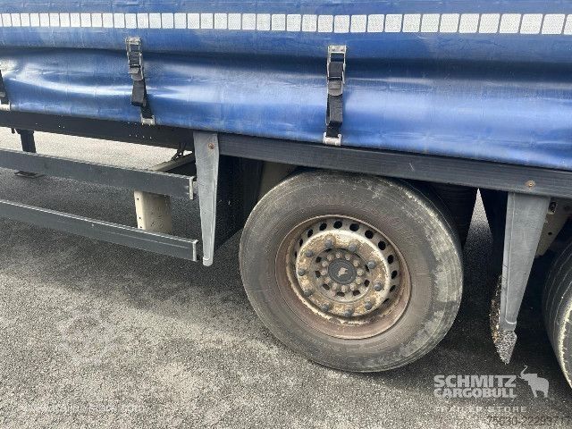Atvērta puspiekabe ar tentu Schmitz Cargobull Semitrailer Curtainsider Mega