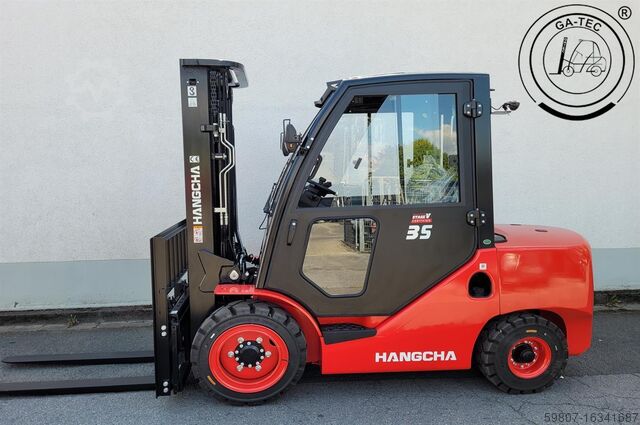Wózek widłowy z silnikiem wysokoprężnym Hangcha CPCD35