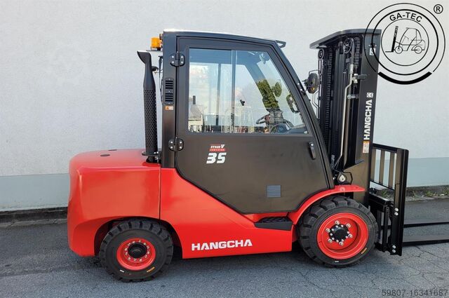 Wózek widłowy z silnikiem wysokoprężnym Hangcha CPCD35