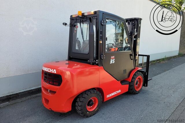 Wózek widłowy z silnikiem wysokoprężnym Hangcha CPCD35