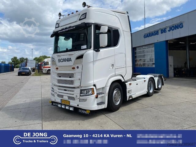 Estándar-SZM Scania S580 V8 / Retarder / Full Air / 6x2 / Boogie Lift