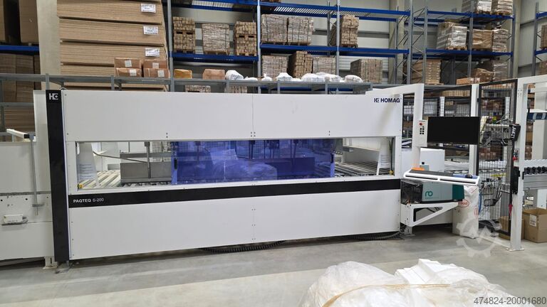 خط التعبئة HOMAG paqteq s-200