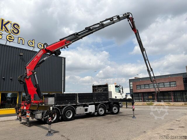 Autokrāna kravas automašīna DAF CF530 + FASSI F 820 RA 6X EXT.  +  JIB 6X EXT. ...