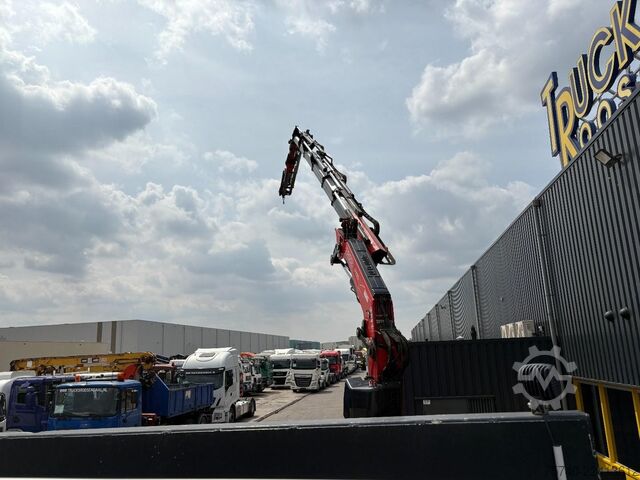 Autokrāna kravas automašīna DAF CF530 + FASSI F 820 RA 6X EXT.  +  JIB 6X EXT. ...