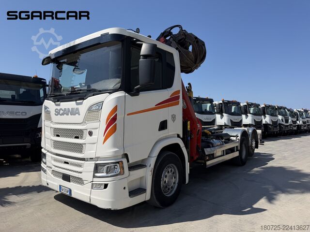 Abrollkipper SCANIA scarrabil