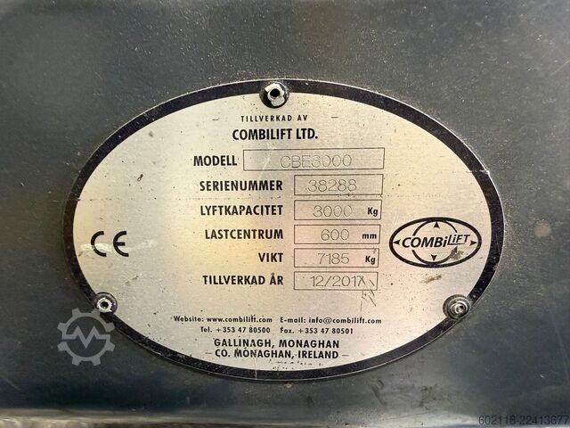 Vierwegestapler Combilift CBE3000 TRIPLEX 6500 POSITIONER