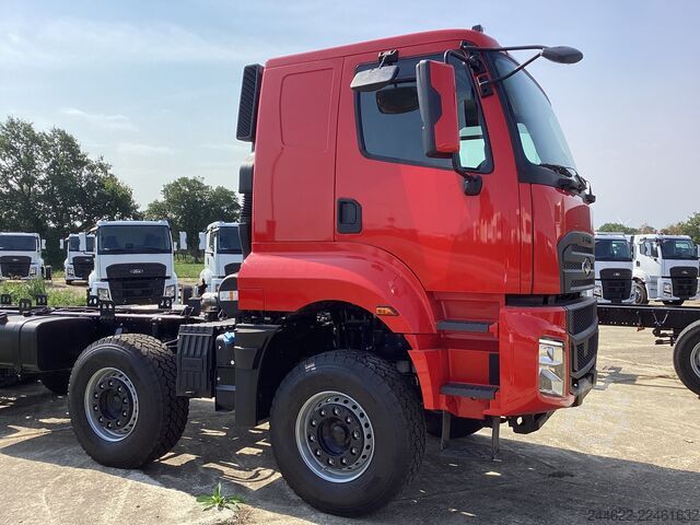 Chasis de camión Ford 8x4 Construction 4145D Low Roof Sleeper