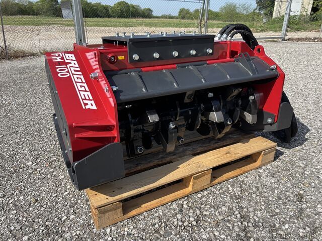 Forestry mulcher for excavator Brugger BFM 100