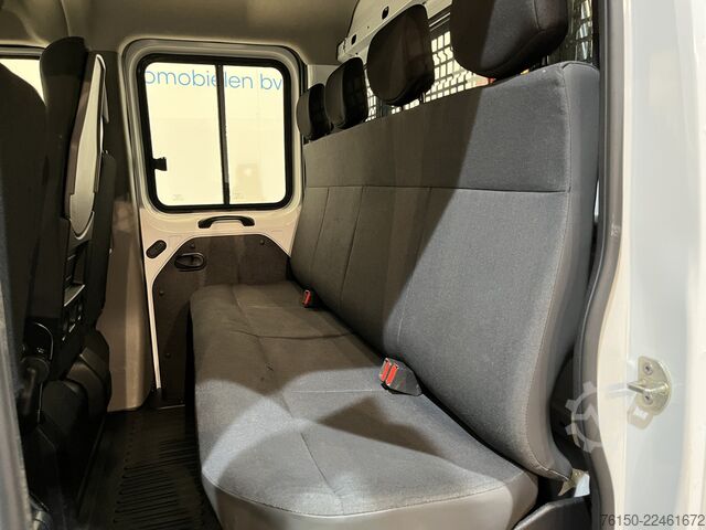 Camião plataforma com grua Renault Master 2.3 dCi 145 PK L3 DC Dubbel Cabine Open ...