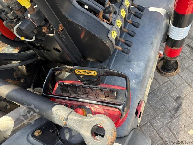 3 taraflı damper Renault Premium + PALFINGER PK 10000.  2 X EXT.  + REMO...
