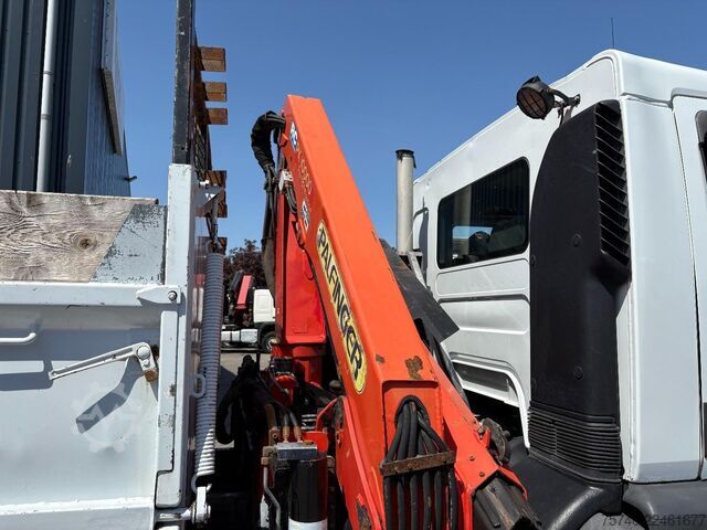 3 taraflı damper Renault Premium + PALFINGER PK 10000.  2 X EXT.  + REMO...