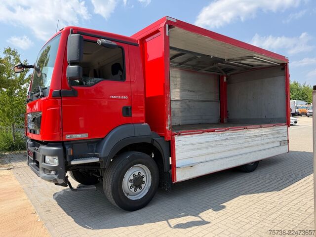 LKW mit Getränkeaufbau MAN TGM 13.290 4x4 Getränke/Seitenlader+LBW/Navi
