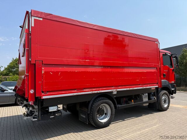 LKW mit Getränkeaufbau MAN TGM 13.290 4x4 Getränke/Seitenlader+LBW/Navi