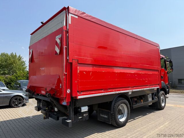 LKW mit Getränkeaufbau MAN TGM 13.290 4x4 Getränke/Seitenlader+LBW/Navi
