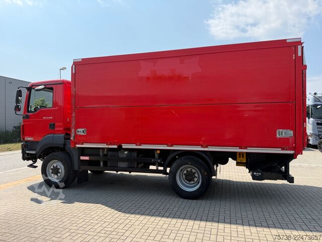 LKW mit Getränkeaufbau MAN TGM 13.290 4x4 Getränke/Seitenlader+LBW/Navi