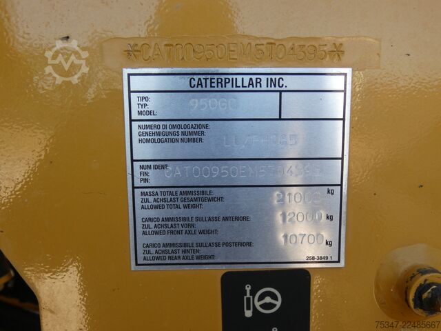 Carregadora de rodas Caterpillar 950 GC