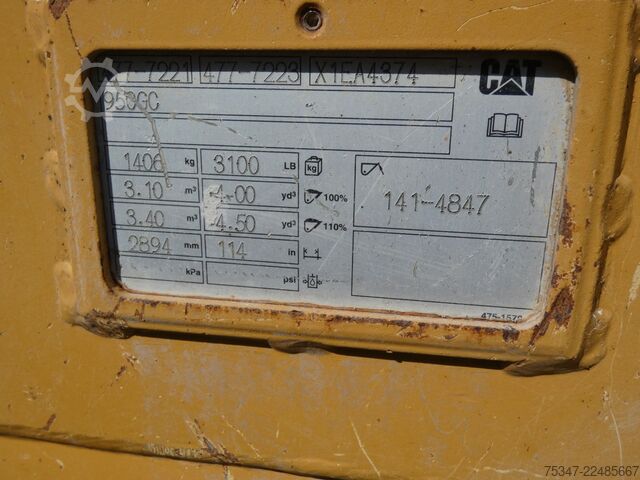 Carregadora de rodas Caterpillar 950 GC