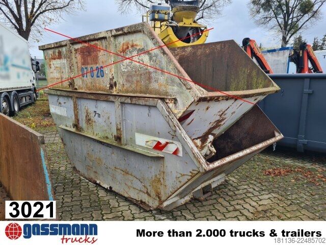 Āķa konteiners  Absetzcontainer ca. 7m³ offen