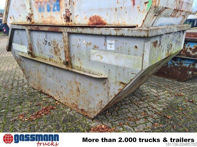 Āķa konteiners  Absetzcontainer ca. 7m³ offen