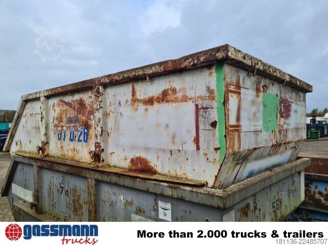 Āķa konteiners  Absetzcontainer ca. 7m³ offen