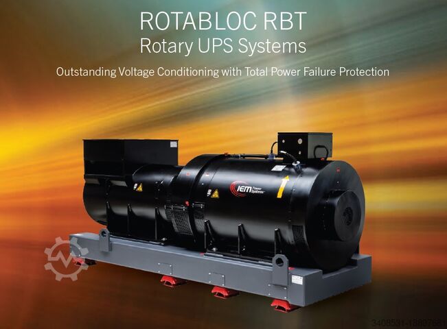 Kesintisiz Güç Kaynağı (UPS) IEM Power Systems LLC RBT Rotabloc 1100 kVA