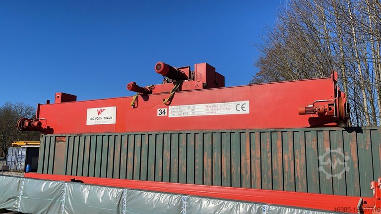 Suwnica dwudźwigarowa 20 ton Voith hallenkran 20 To Zweiträgerkran