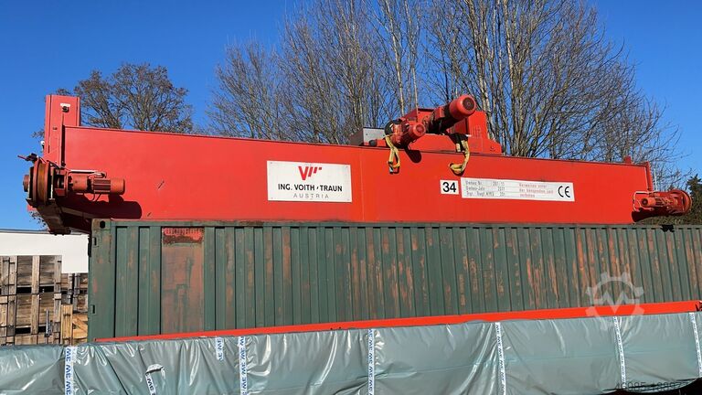 Suwnica dwudźwigarowa 20 ton Voith hallenkran 20 To Zweiträgerkran