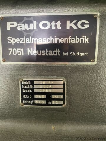 Фурнирпреса Ott JU65 Ott JU 65