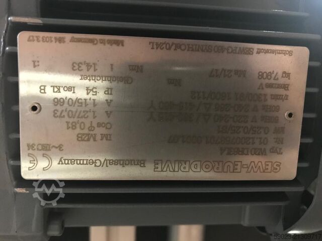 Gegnumbrotshlera hlerueining Interroll RM8830