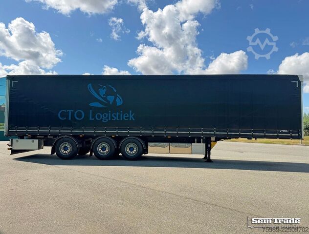 Open semitrailer with tarp  Hertoghs N/A LPRS 24 STUURAS 2x LIFT AS SCHUIFDA