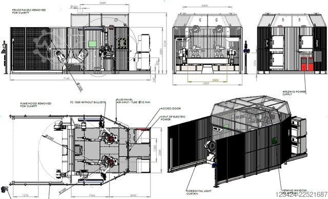 промисловий робот ABB FlexARC R-600 D1200 L2000