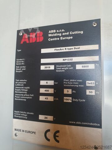 промисловий робот ABB FlexARC R-600 D1200 L2000
