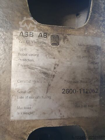 промисловий робот ABB FlexARC R-600 D1200 L2000