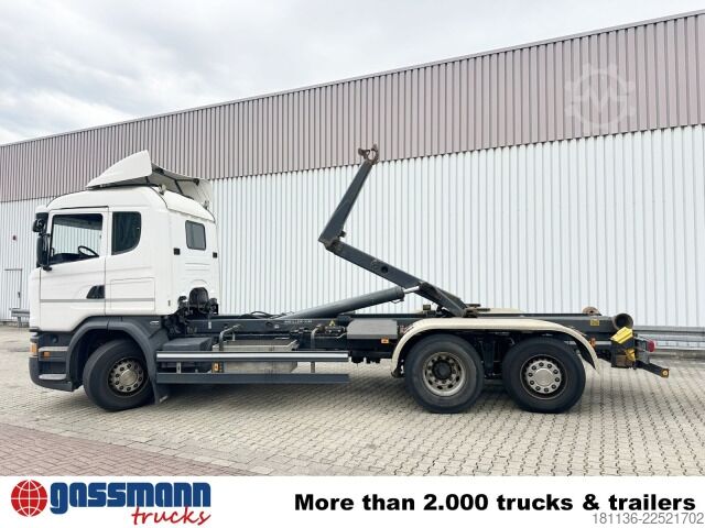 Āķa konteineru automašīna Scania G 450 6x2/4, Lift-/Lenkachse, Kli-Ret