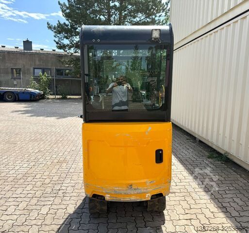 Mini-escavadora JCB 15C-1 / 982 H /  3 x Löffel / Kabine