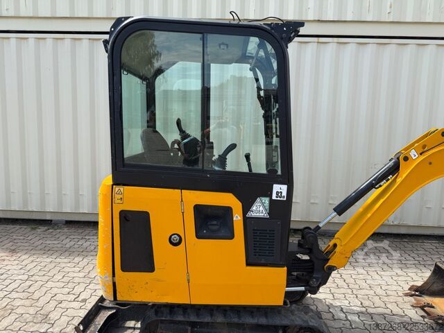 Mini-escavadora JCB 15C-1 / 982 H /  3 x Löffel / Kabine