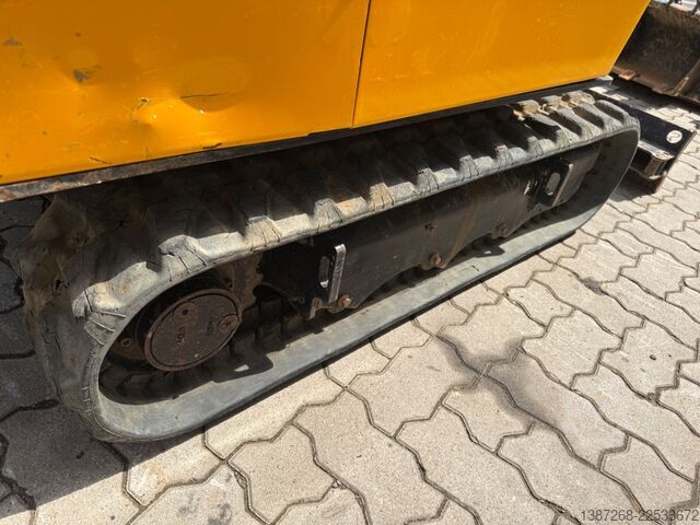 Mini-escavadora JCB 15C-1 / 982 H /  3 x Löffel / Kabine
